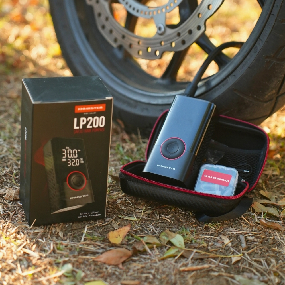 KNMASTER DİJİTAL GÖSTERGELİ HAVA POMPASI