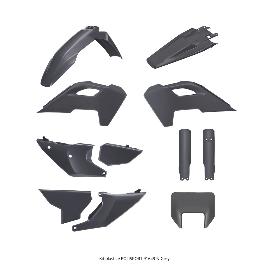 POLİSPORT TE/FE GRENAJ SET 24-26 NARDO GRİ