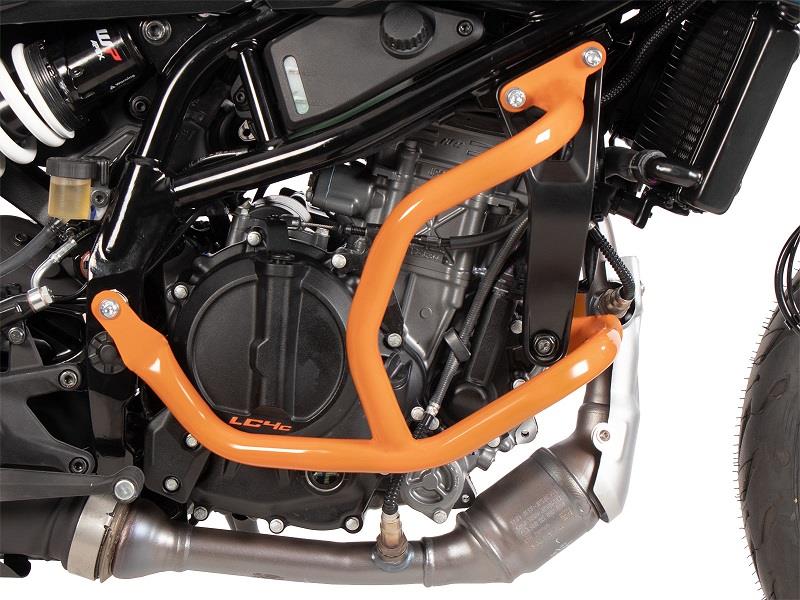 HEPCO BECKER KTM 125 DUKE MOTOR KORUMA DEMİRİ TURUNCU 2024
