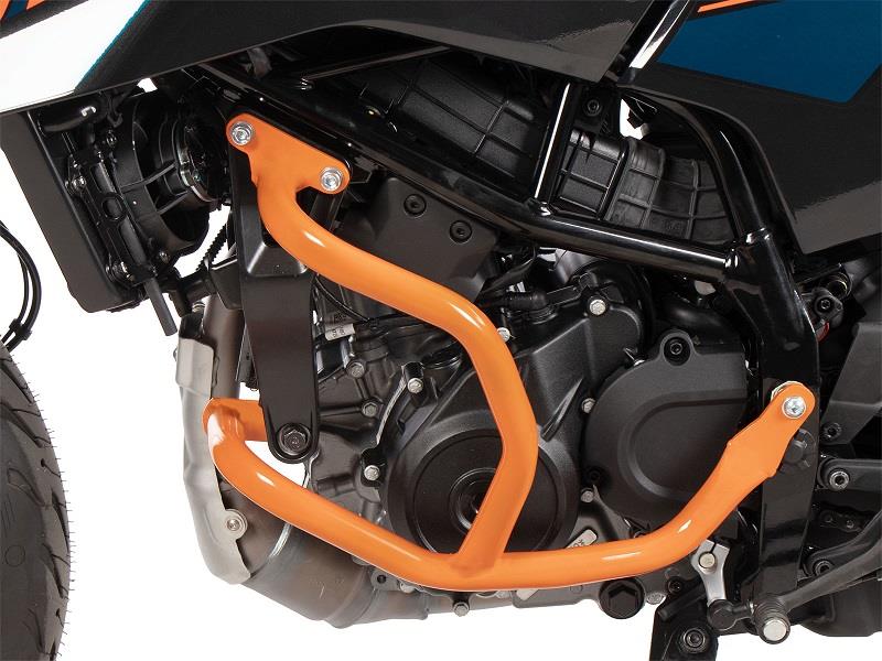 HEPCO BECKER KTM 125 DUKE MOTOR KORUMA DEMİRİ TURUNCU 2024