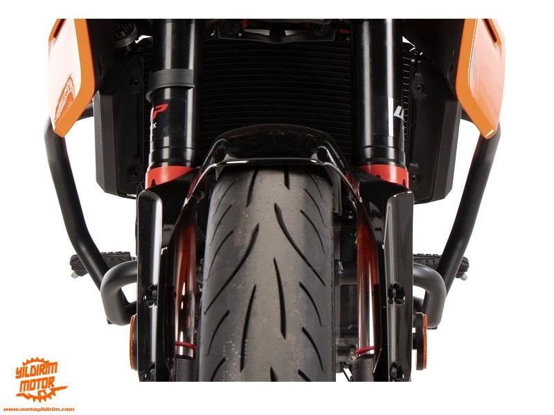 HEPCO BECKER KTM 390 DUKE MOTOR KORUMA DEMİRİ SİYAH 2024