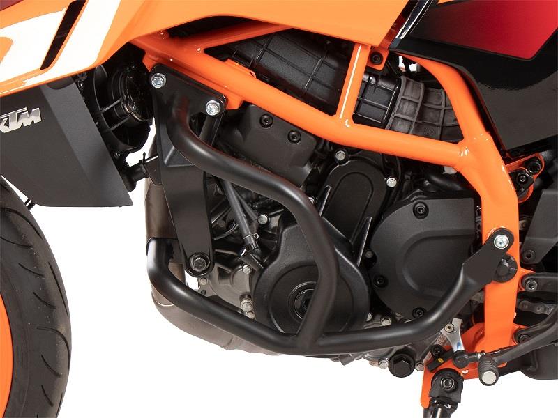 HEPCO BECKER KTM 390 DUKE MOTOR KORUMA DEMİRİ SİYAH 2024