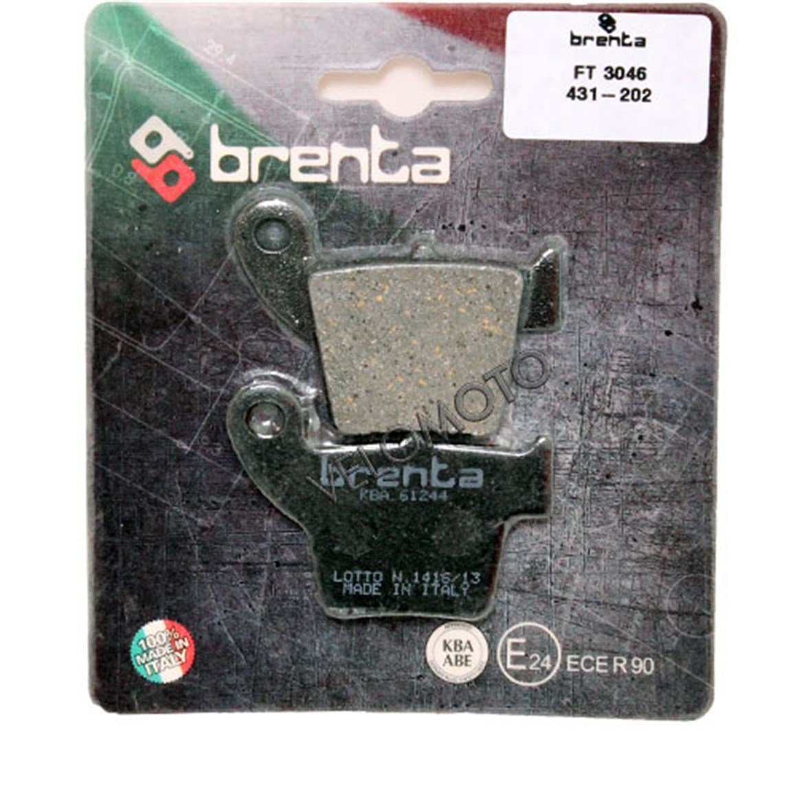 Honda CRF 250 X/R Brenta Arka Fren Balatası