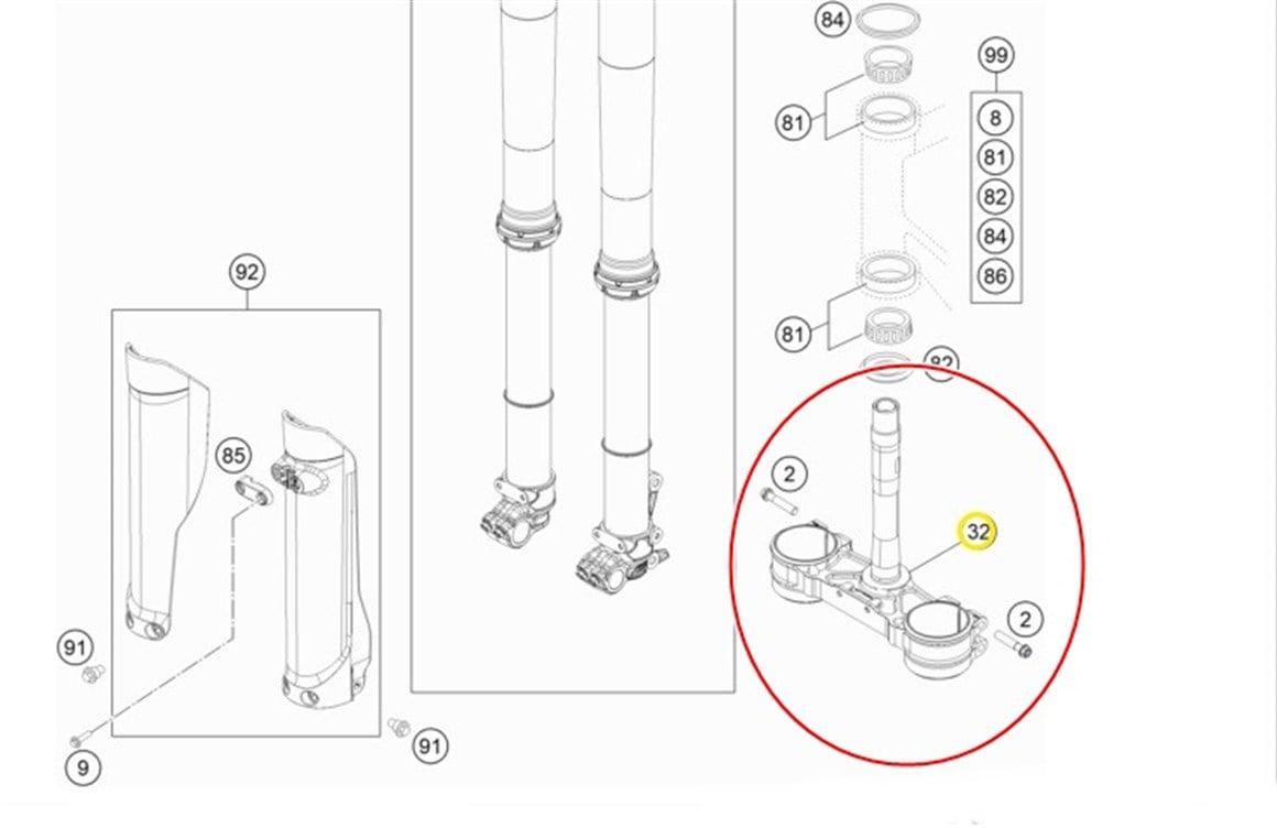 HUSQVARNA TE/FE MODLLER ALT MESNET 22-23