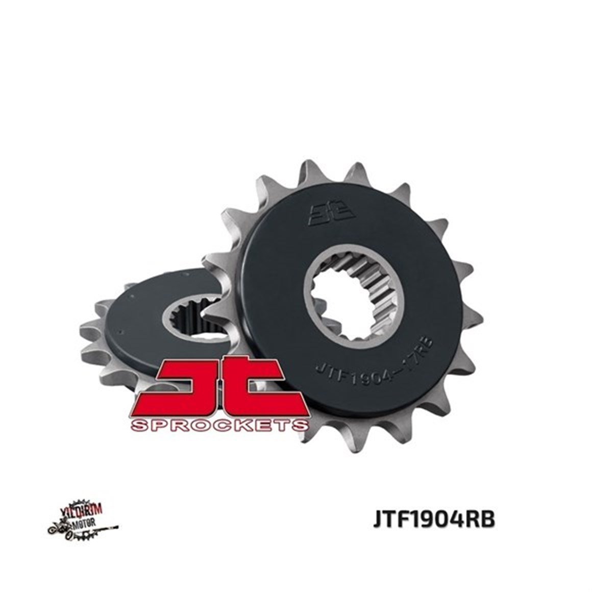 JT SPROCKETS KTM 1290 ADVENTURE Sessiz Kauçuk Ön Dişli 16-T 14-22