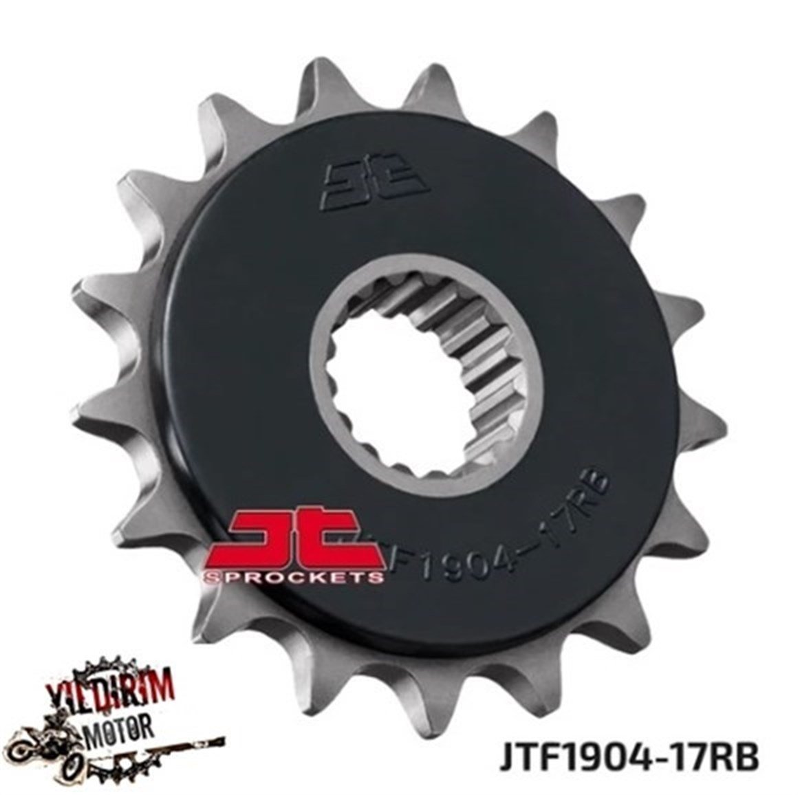 JT SPROCKETS KTM 1290 ADVENTURE Sessiz Kauçuk Ön Dişli 16-T 14-22