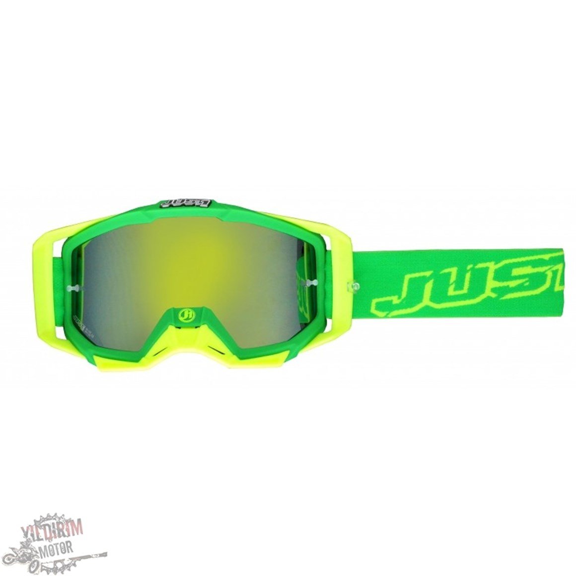 JUST1 Goggle Iris Neon Green/Yellow GÖZLÜK
