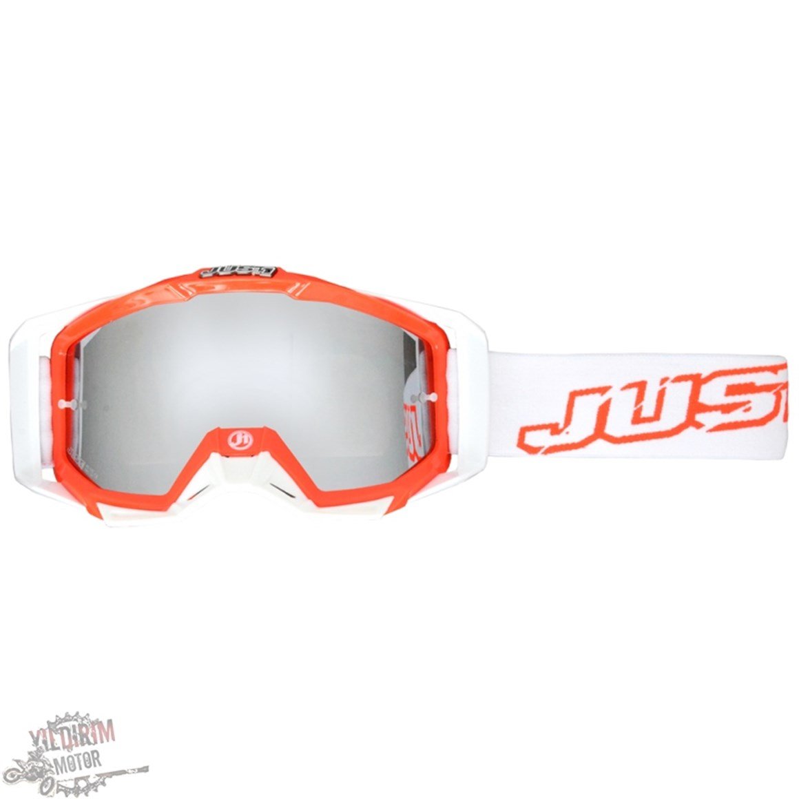 JUST1 Goggle Iris Neon Red GÖZLÜK