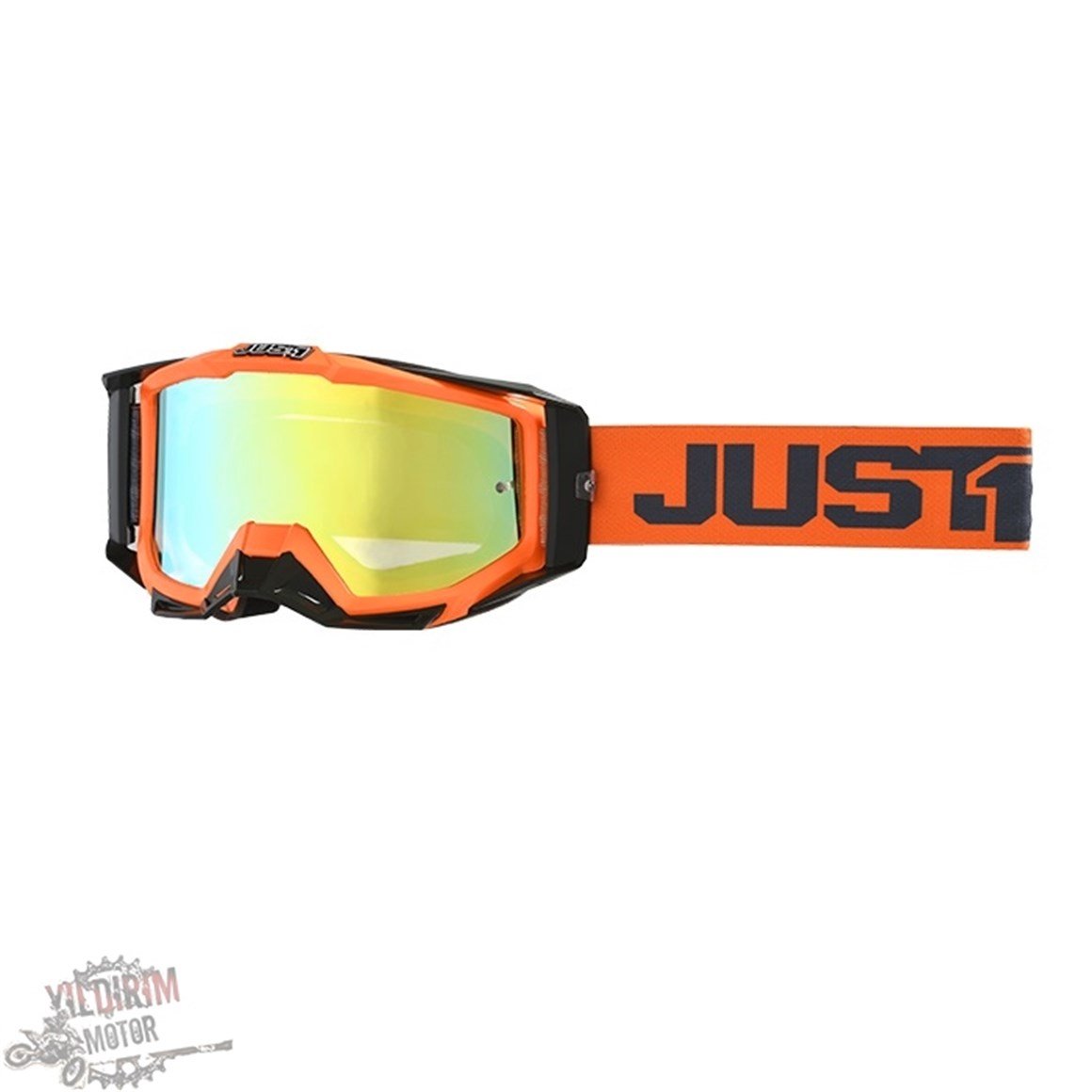 JUST1 GOGGLE IRIS TRACK ORANGE-GREY GÖZLÜK
