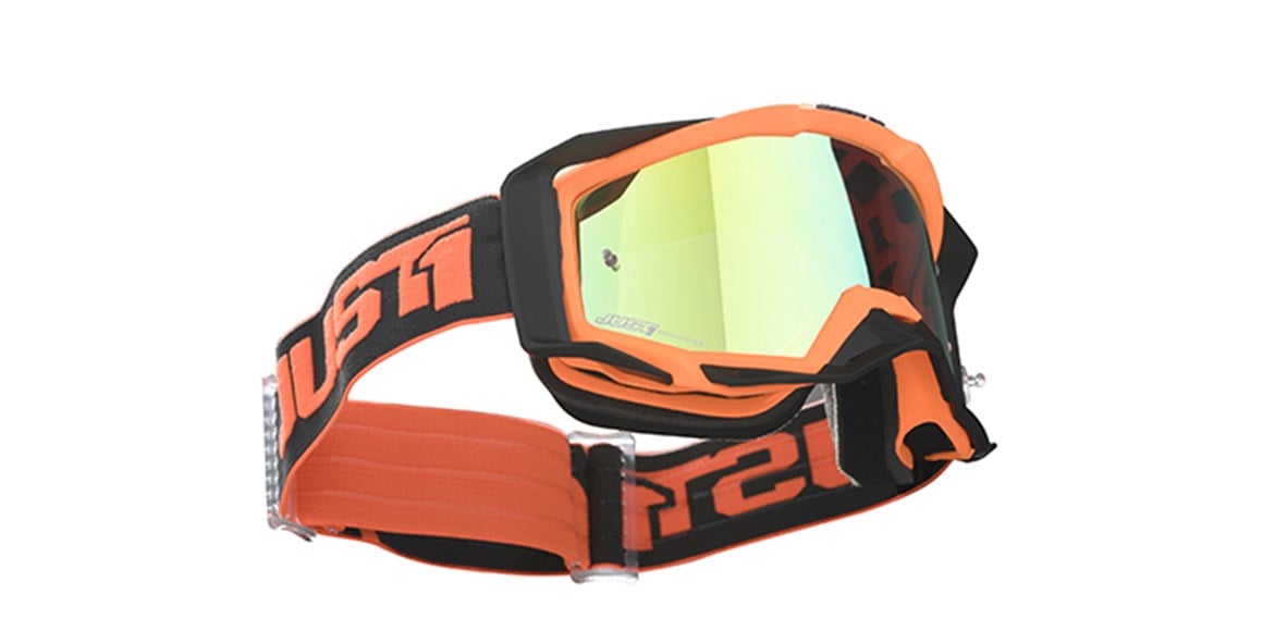 JUST1 GOGGLE IRIS TRACK ORANGE-GREY GÖZLÜK
