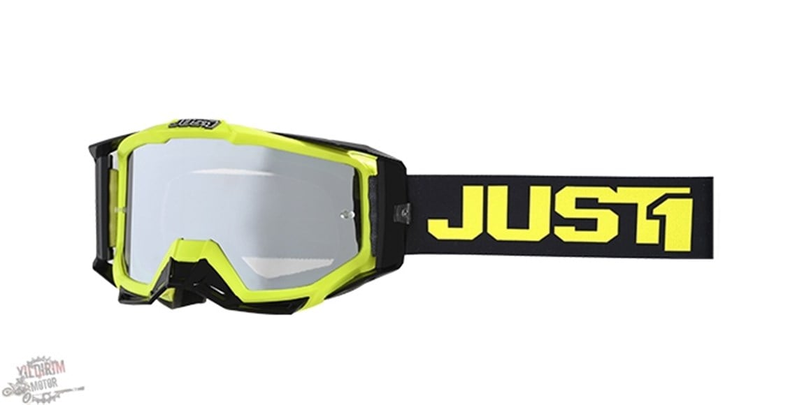 JUST1 GOGGLE IRIS TRACK YELLOW FLUO  GÖZLÜK