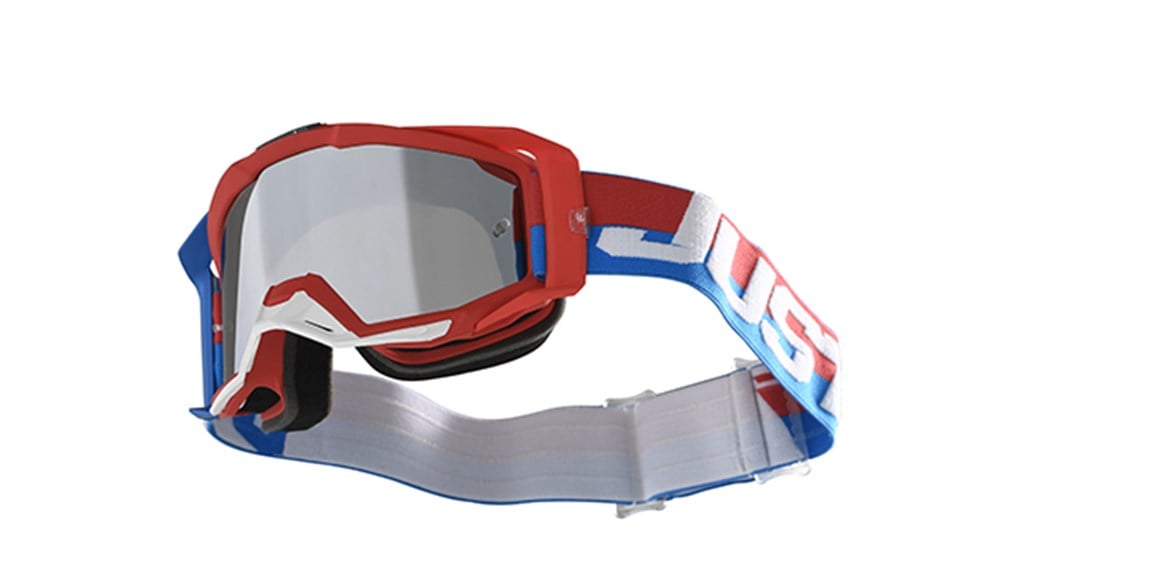 JUST1 GOGGLE IRIS TWIST RED-BLUE GÖZLÜK