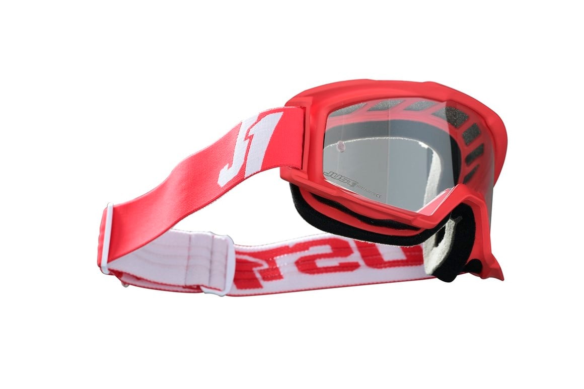 JUST1 GOGGLE VITRO RED-WHITE GÖZLÜK