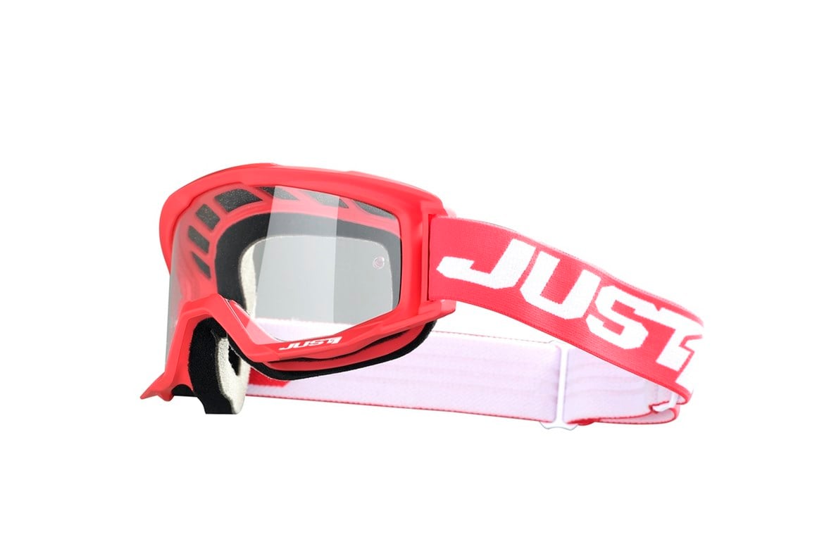 JUST1 GOGGLE VITRO RED-WHITE GÖZLÜK