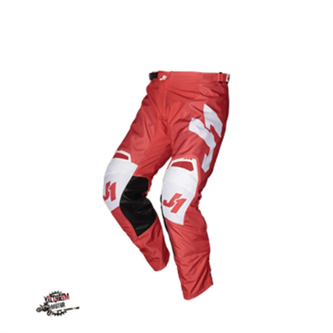 JUST1 J-FORCE TERRA PANTALON KIRMIZI BEYAZ