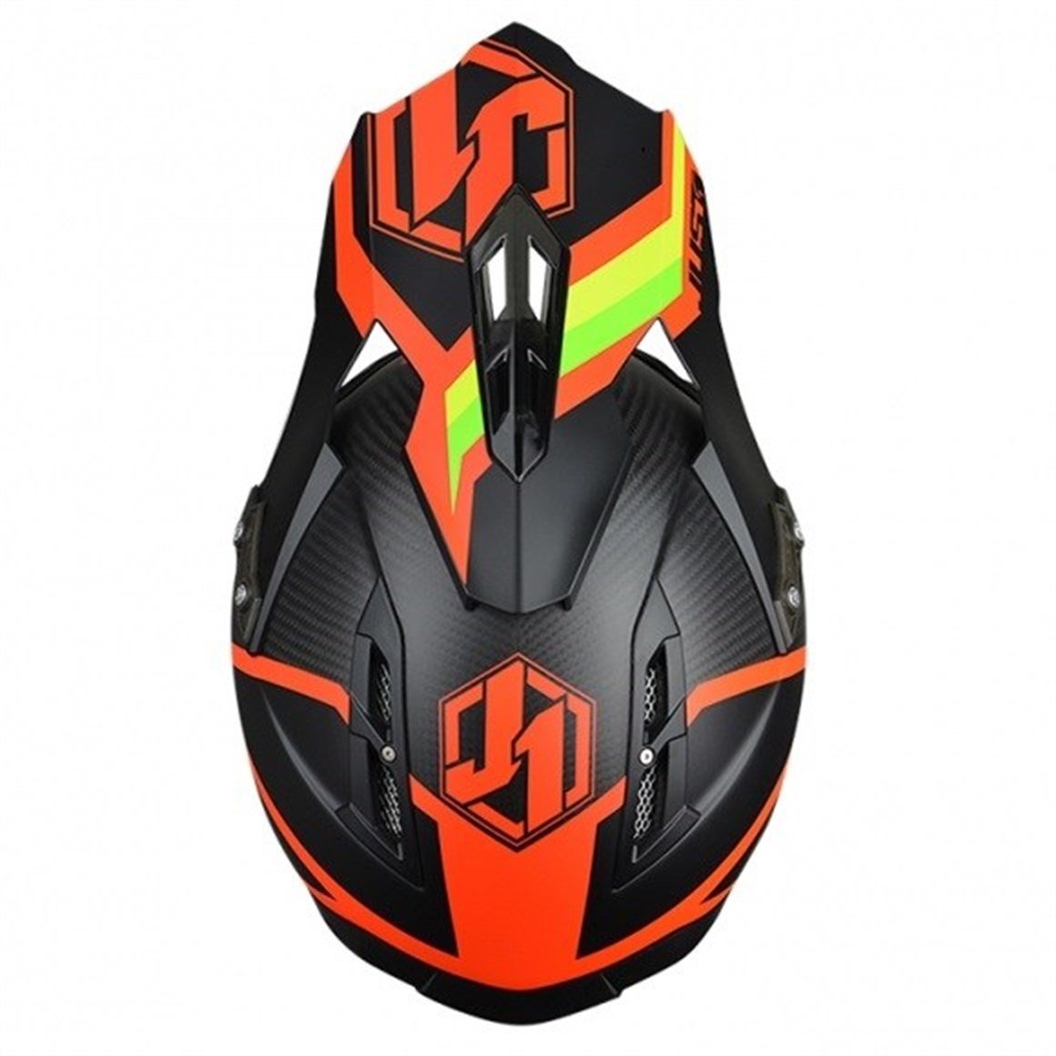 JUST1 J12 UNIT RED-LIME KASK