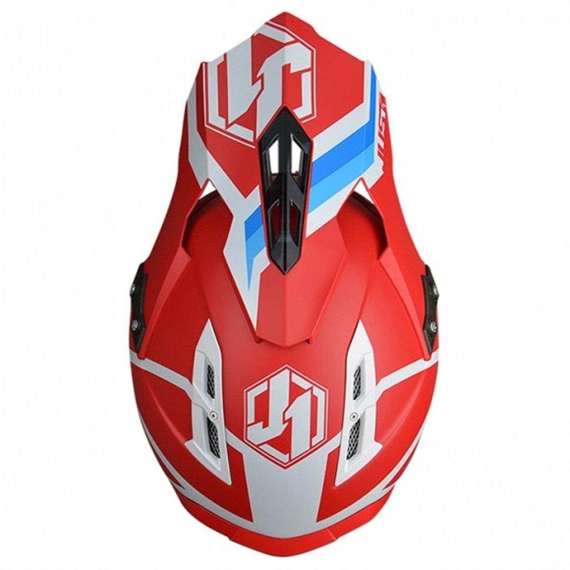 JUST1 J12 UNIT RED-WHITE KASK