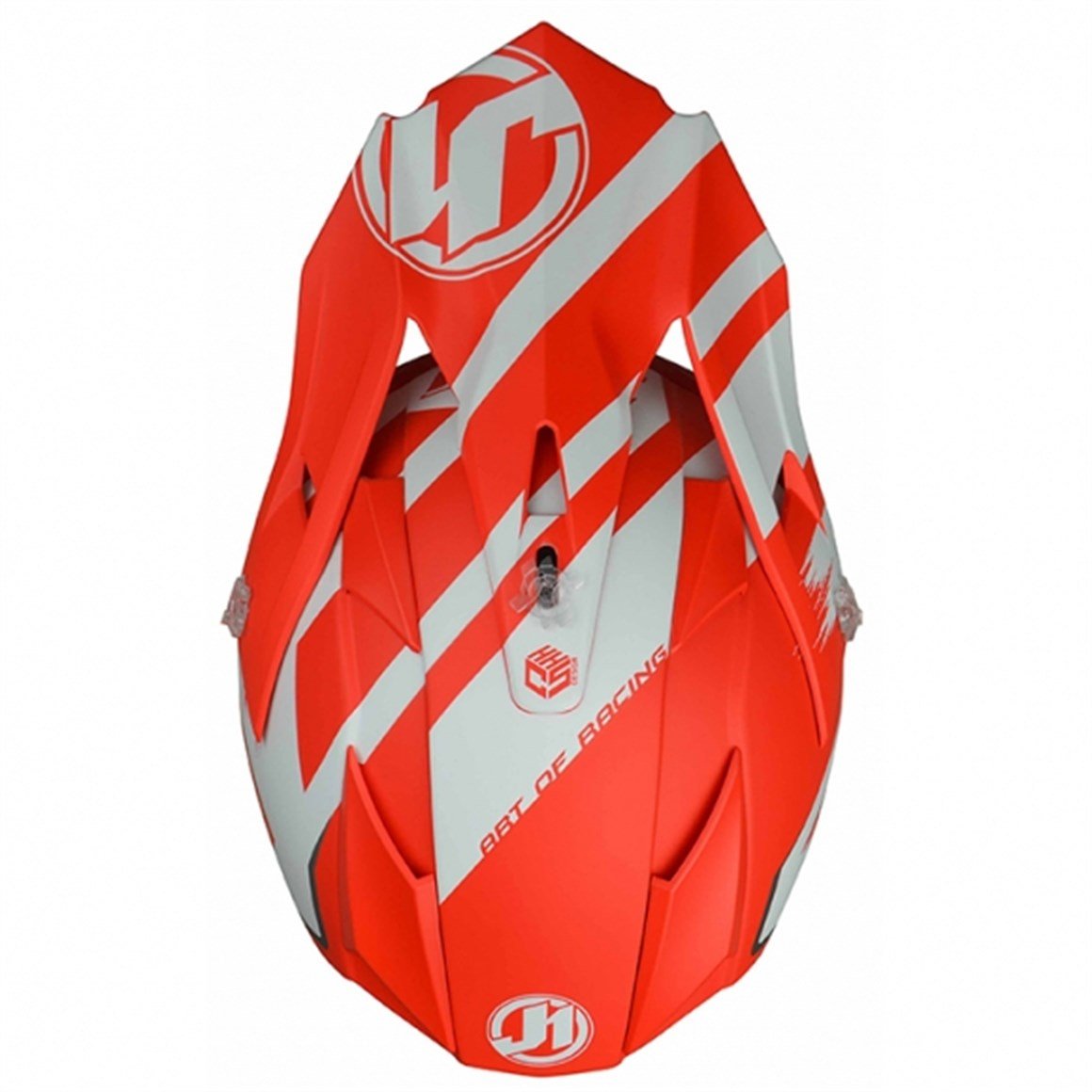 JUST1 J32 PRO KICK WHITE-RED KASK