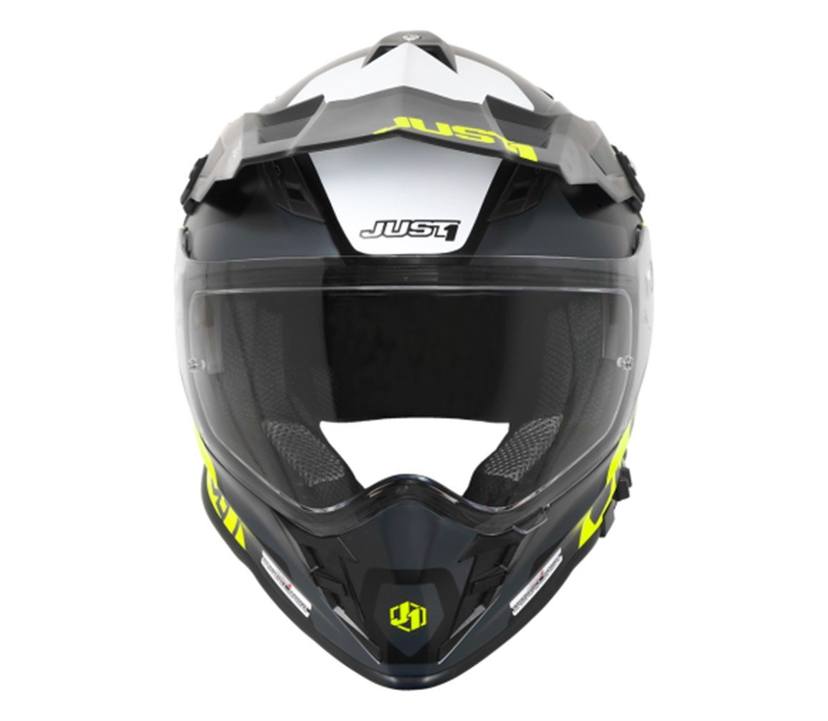 JUST1 J34 PRO TOUR FLUO YELLOW/ BLACK KASK