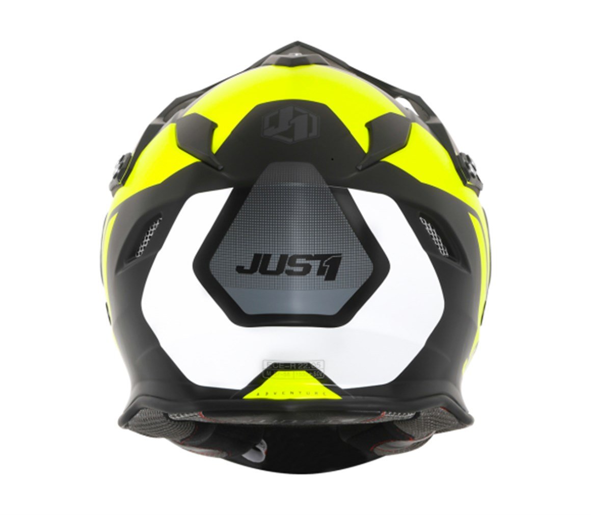 JUST1 J34 PRO TOUR FLUO YELLOW/ BLACK KASK