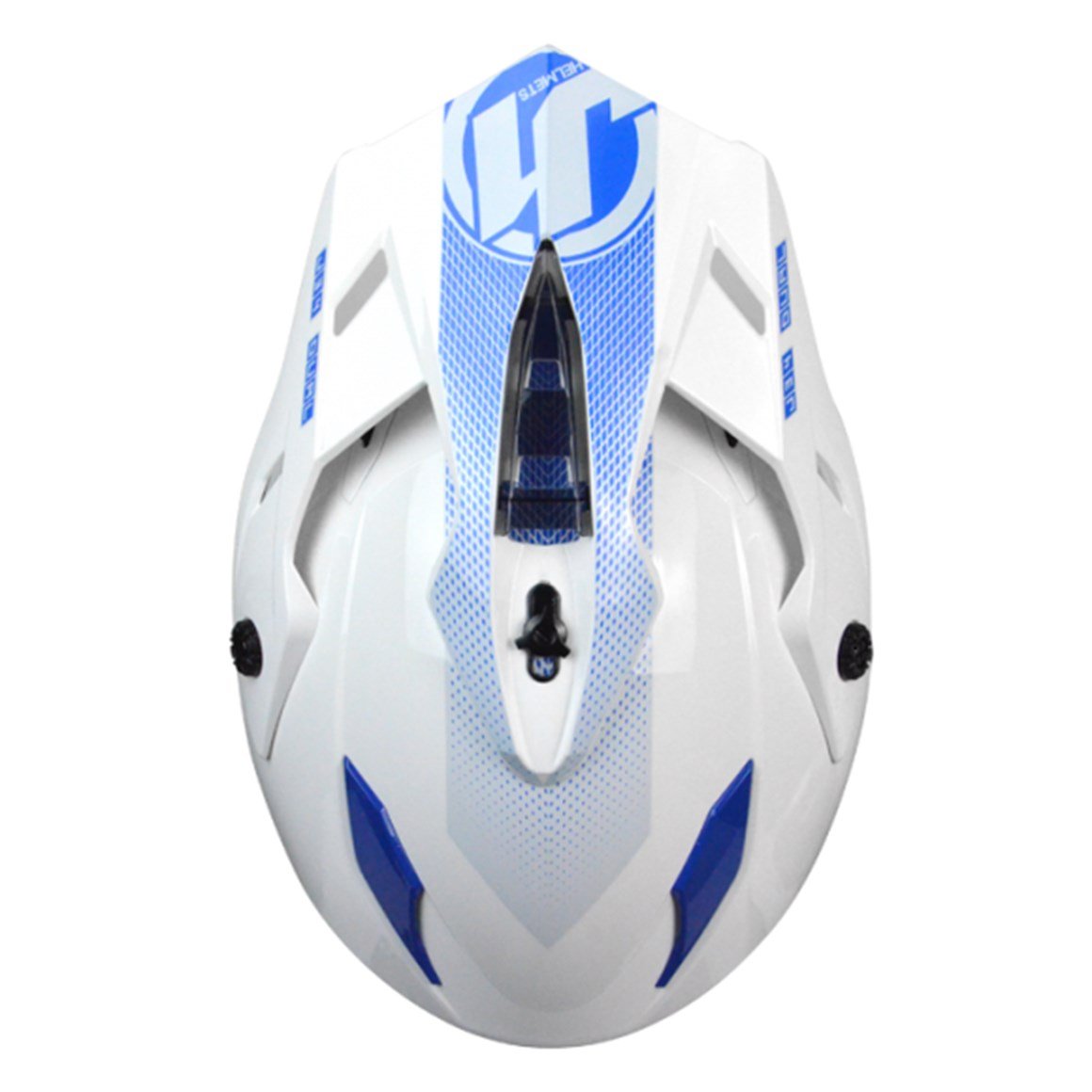 JUST1 J34 SHAPE neon blue KASK