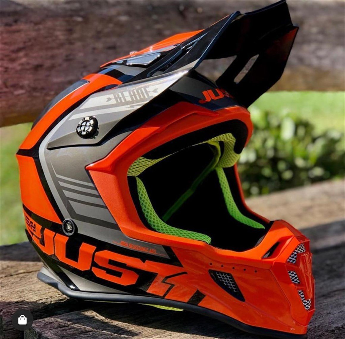 JUST1 J38 BLADE ORANGE-BLACK KASK