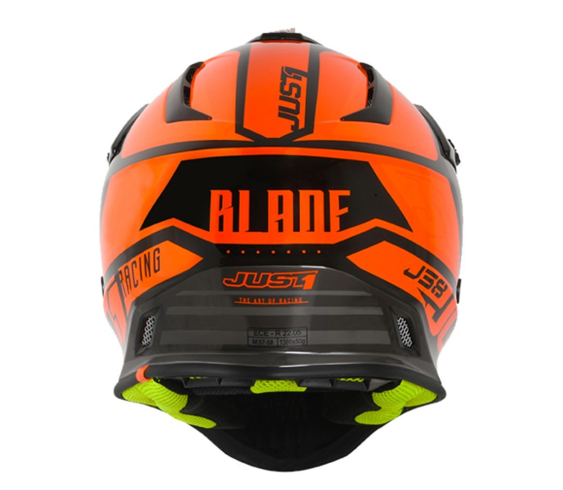JUST1 J38 BLADE ORANGE-BLACK KASK