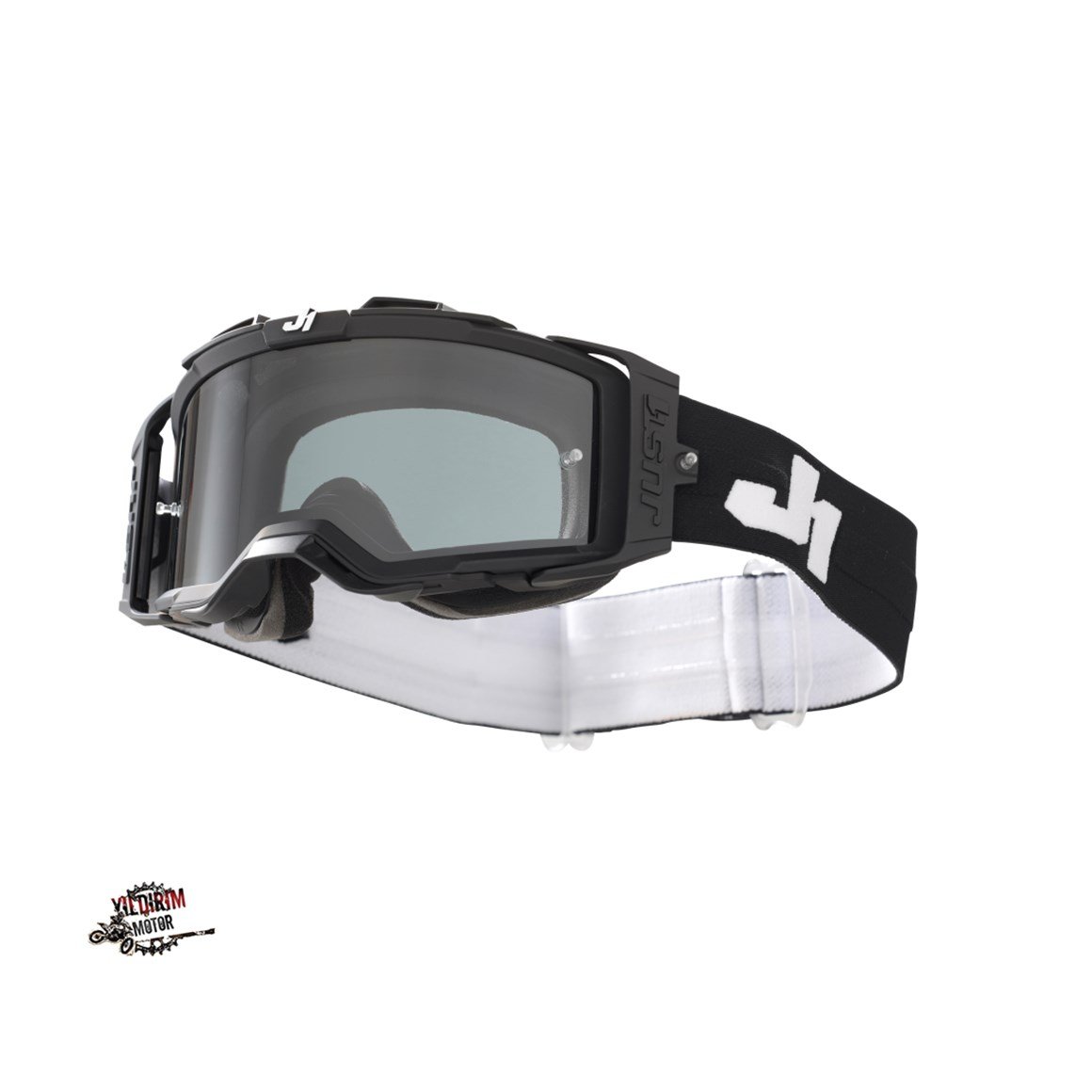 JUST1 NERVE SOLID GÖZLÜK SİYAH BEYAZ