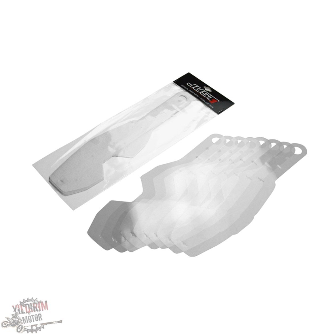 JUST1 ROLL OFF TEAR OFF PACK 10 SHEET (36MM)