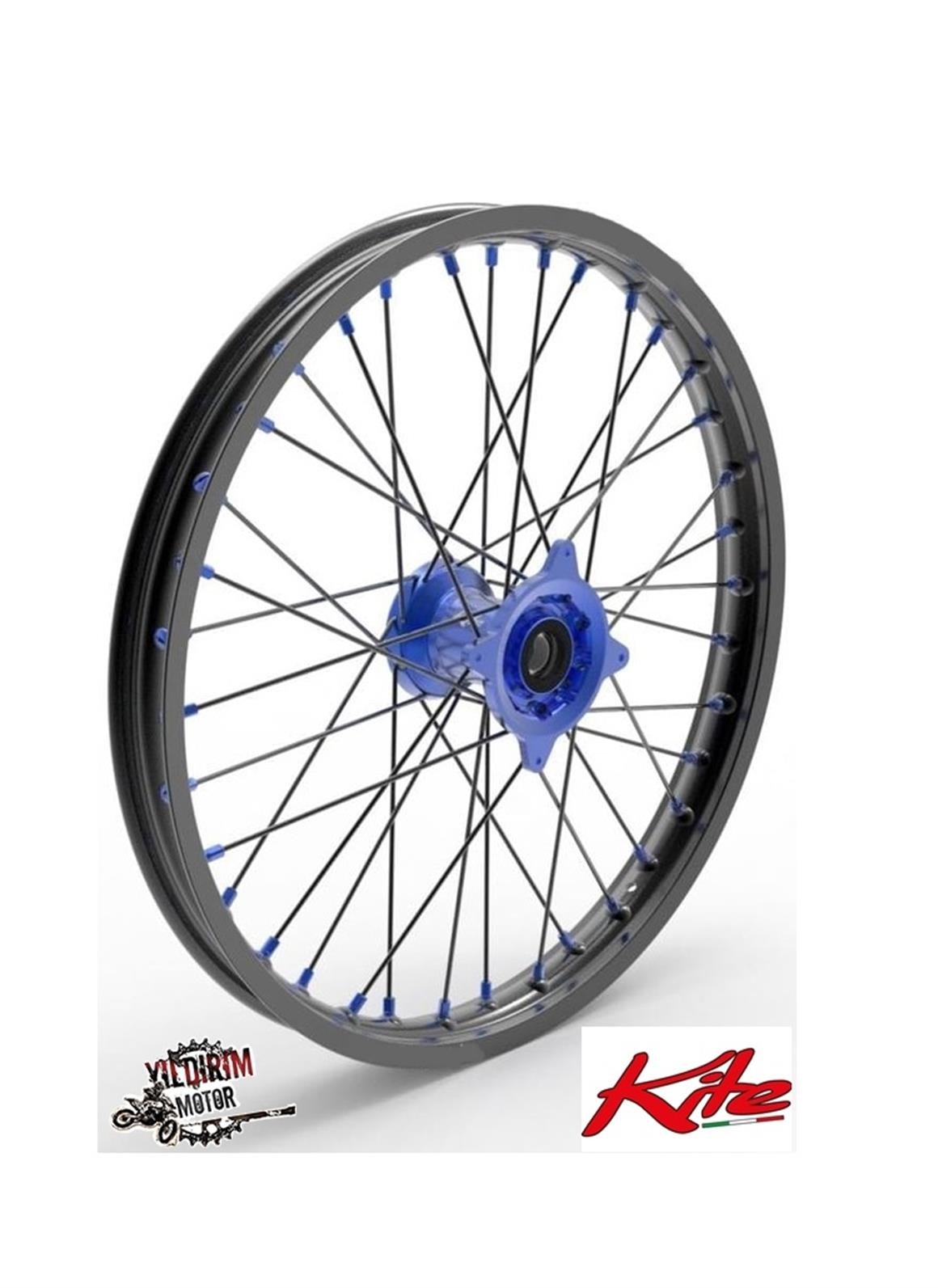 KİTE HUSQVARNA TE/FE 1.60X21 ÖN JANT MAVİ 16-23