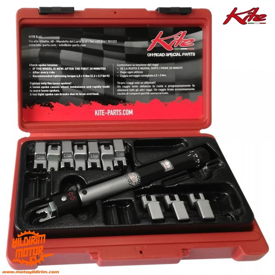 KİTE TORKLU AKORT ANAHTAR SETİ