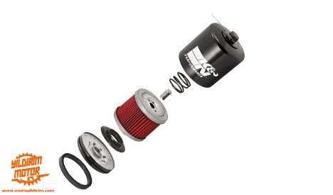 K&N 204 YAMAHA MODELLER PERFORMANS YAĞ FİLTRESİ 