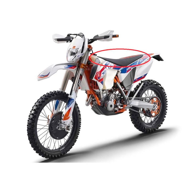 KTM 2016 SixDays Modeller Sele Koltuk Kılıfı