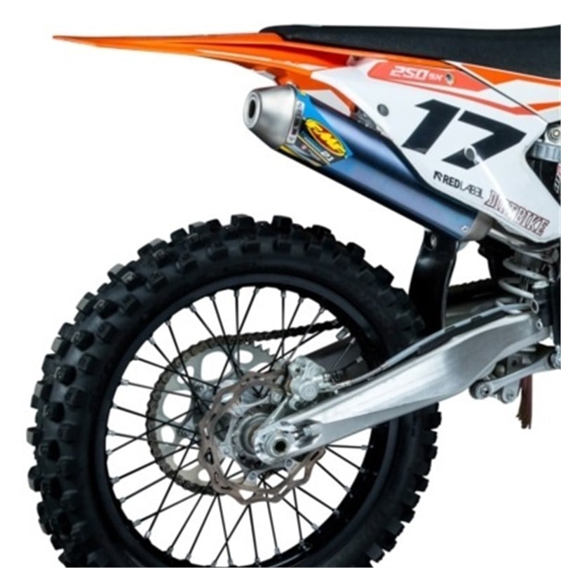 KTM 2017 EXC Modeller FMF PowerCore 2.1 Shorty Alüminyum Egzoz Tüp