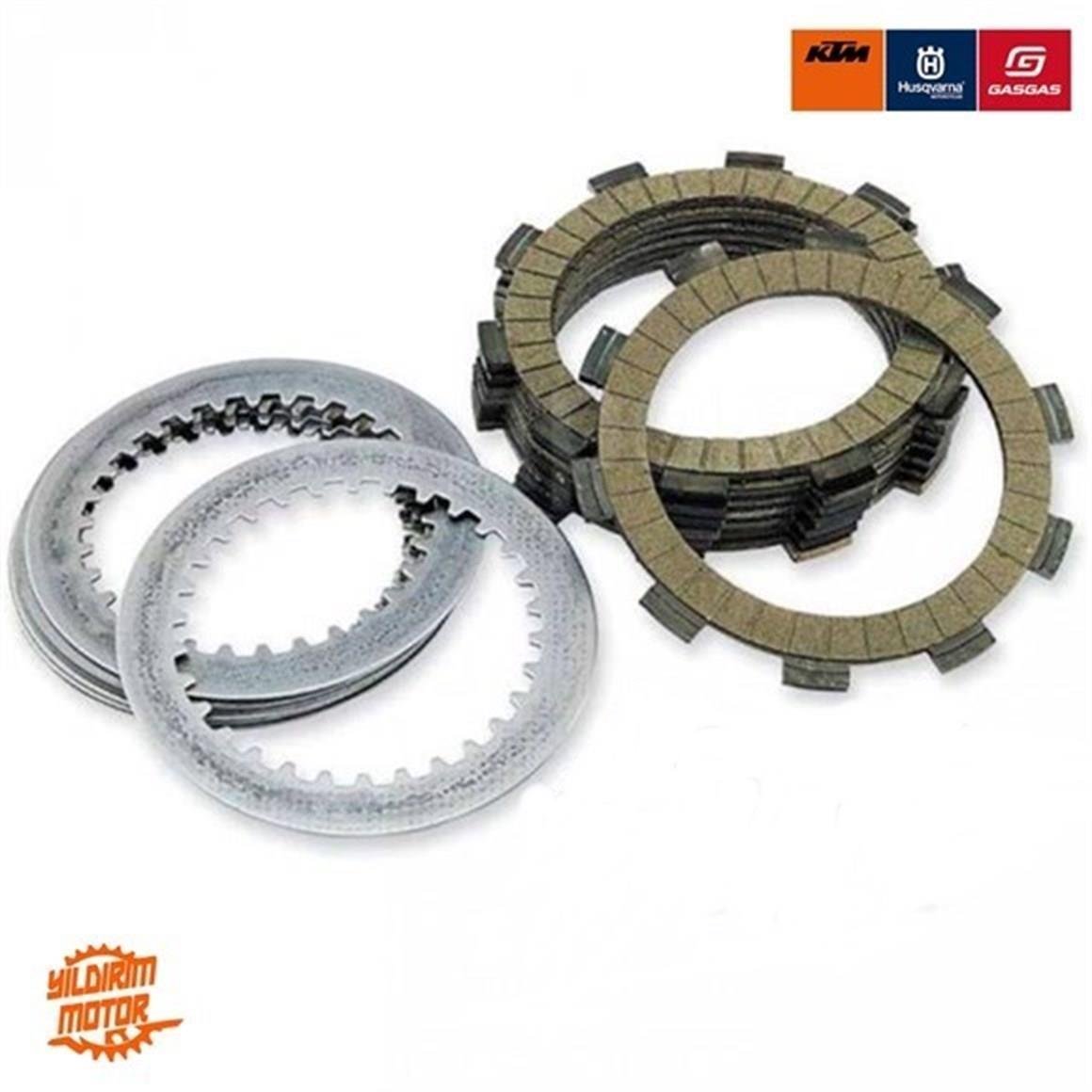 KTM 350 EXC-F Orjinal. Debriyaj Balata + Yay + Saç 12-17