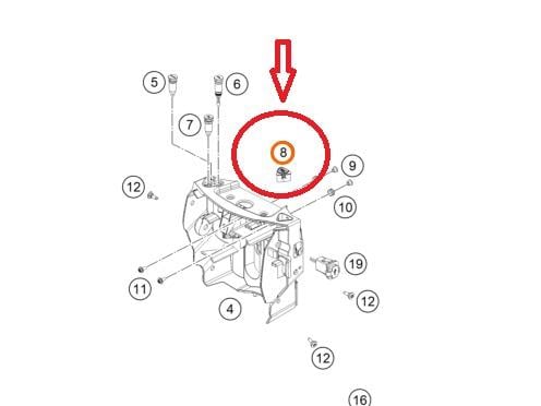 KTM 690 ENDURO ABS FREN SWITCH 19-23