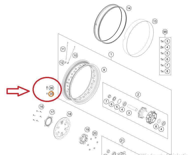 KTM 790 ÖN ARKA TEKER SENSÖRÜ 