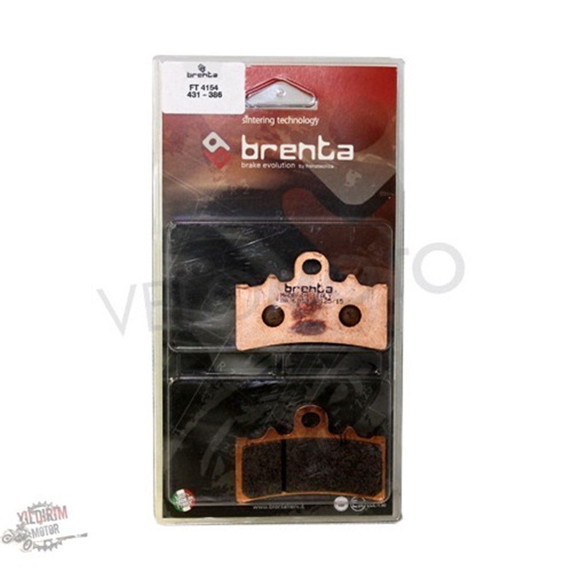 KTM Duke 200/250/390 Brenta Ön Fren Balatası