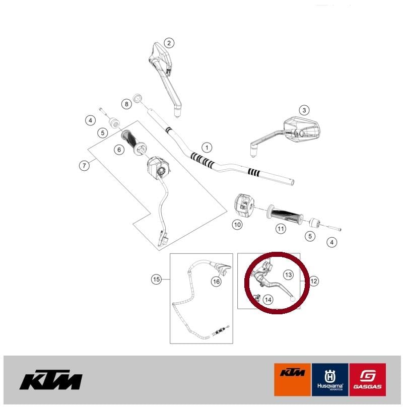 KTM DUKE 390 DEBRİYAJ MANETİ 2024