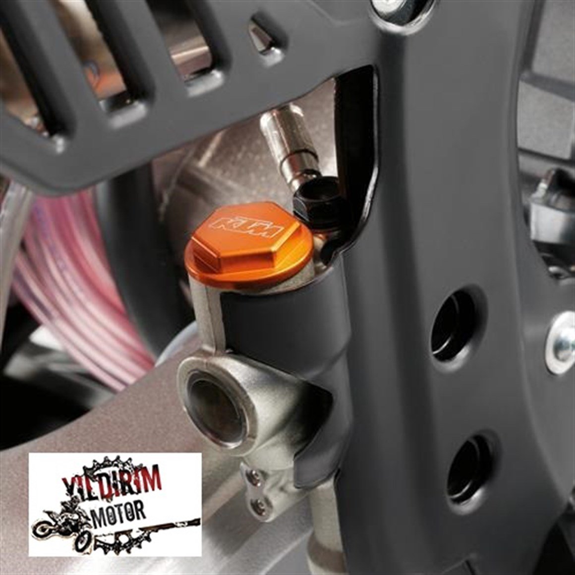 KTM EXC EXC-F Modeller Arka Fren Merkaz Kapak 05-16