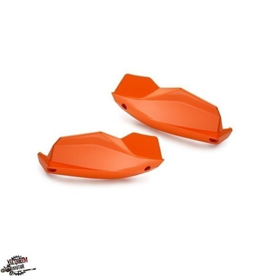 KTM Orjinal Demirli Elcik Koruma Plastikleri Turuncu.(DEFLECTOR)