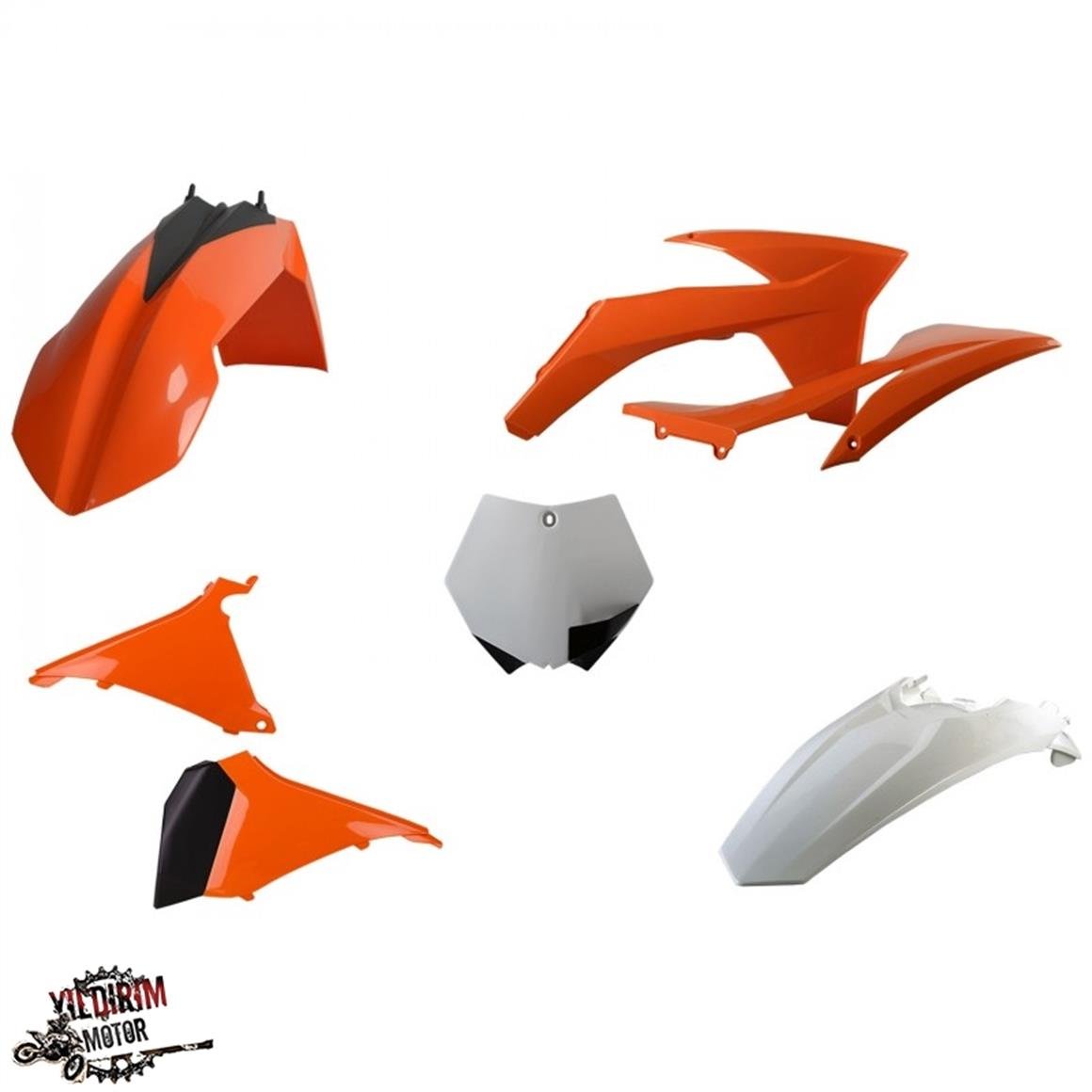 KTM SX250 PLASTİK GRENAJ SET 2011
