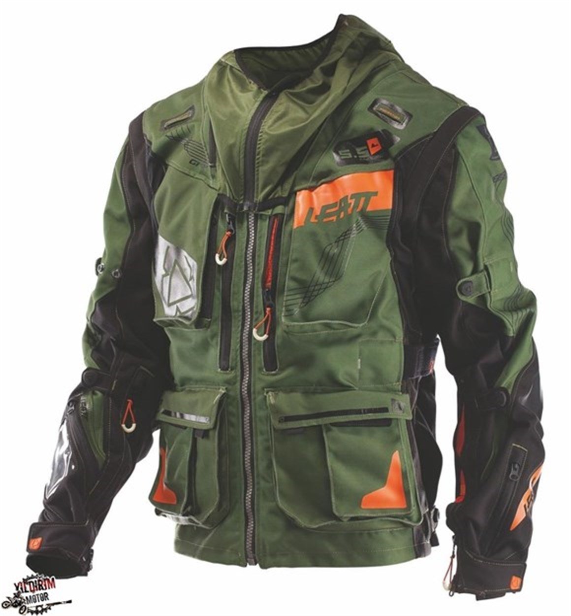 Leatt JACKET GPX 5.5 ENDURO HAKİ/BLK