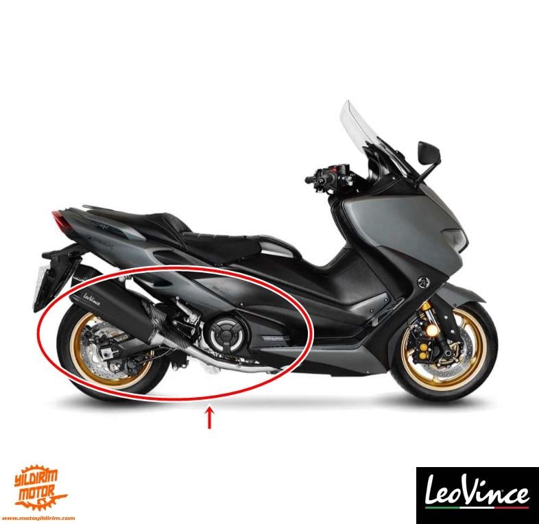 LEOVINCE YAMAHA T-MAX 560 FULL SİSTEM LV-12 EGZOZ 20-24