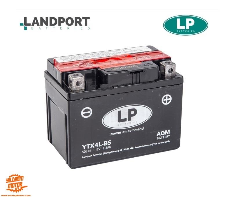 LP BATTERY  YTX4L-BS AKÜ