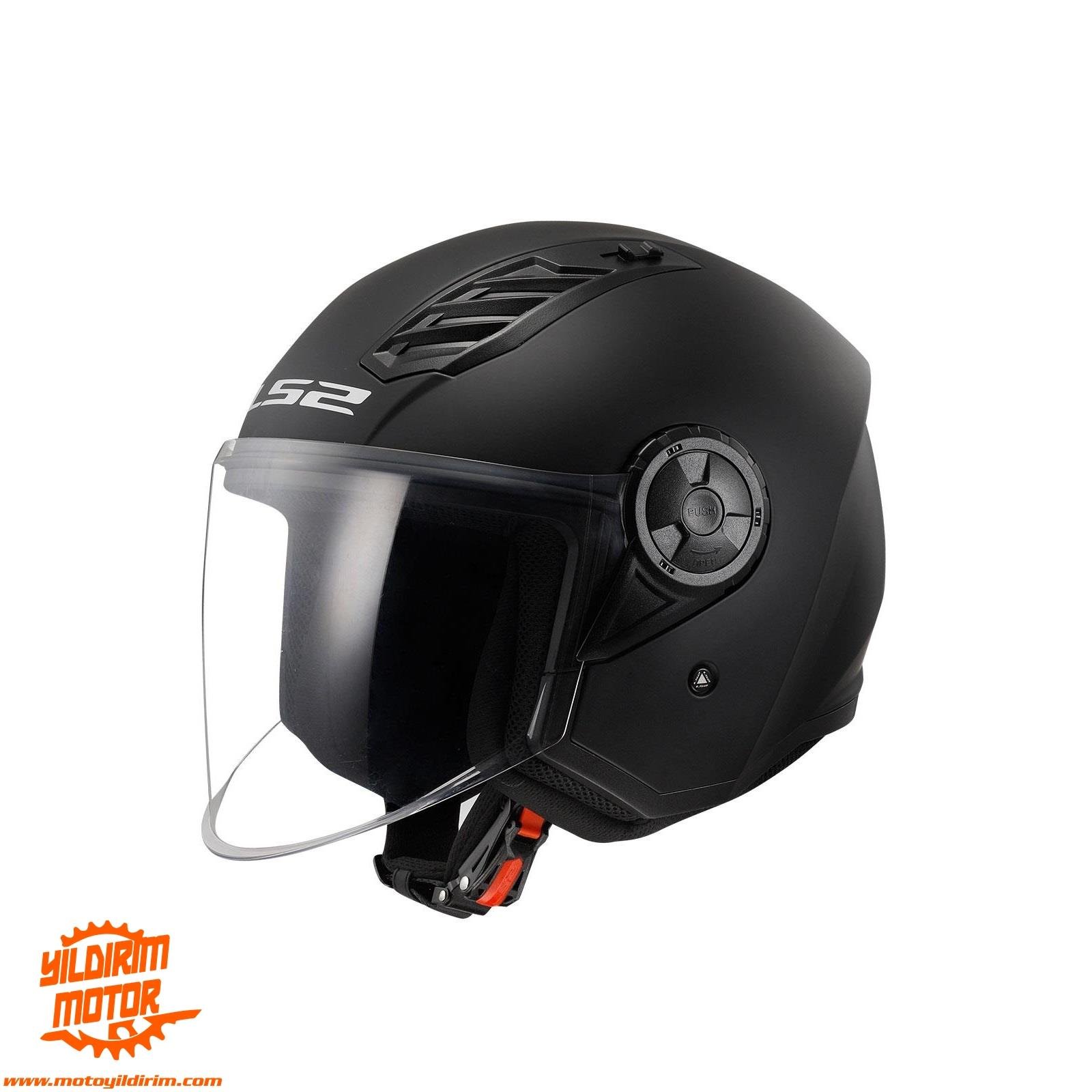 LS2 AIRFLOW 2 MAT SİYAH KASK