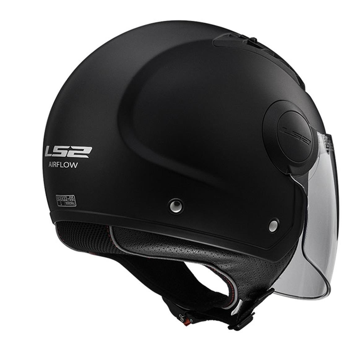 LS2 AIRFLOW MAT SİYAH KASK