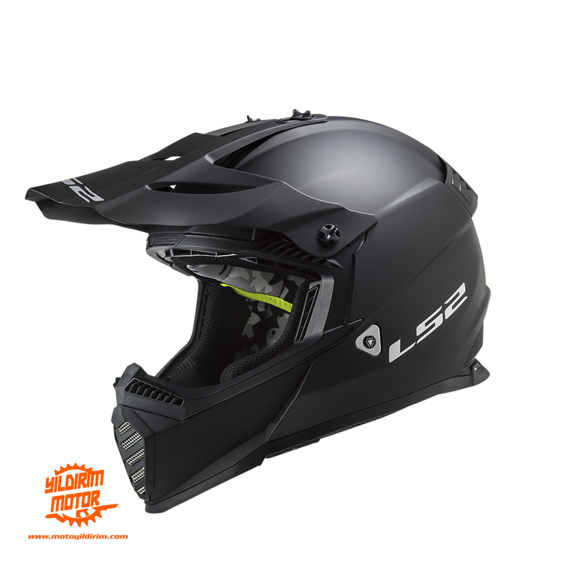 LS2 FAST EVO MAT SİYAH KASK