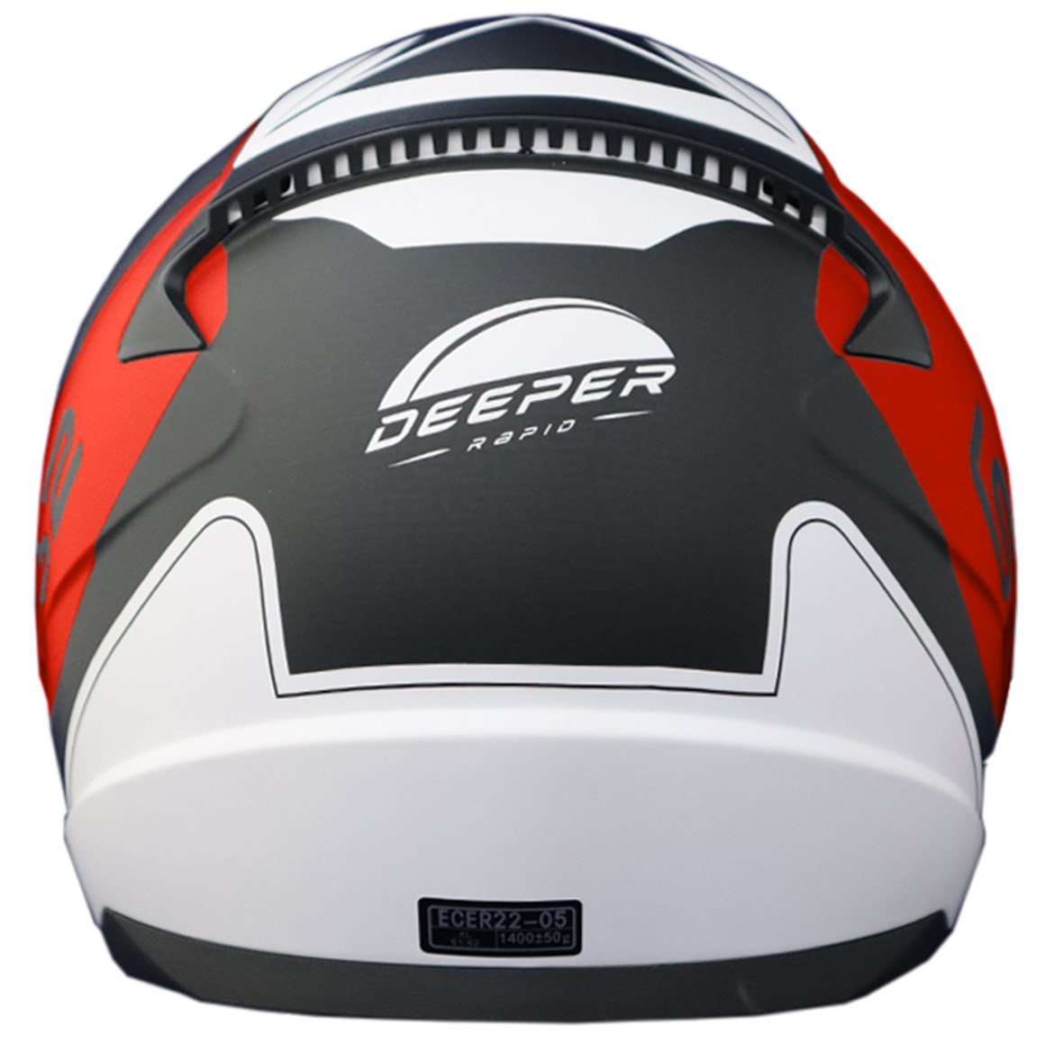  LS2 RAPID DEEPER MAT KIRMIZI SİYAH KASK