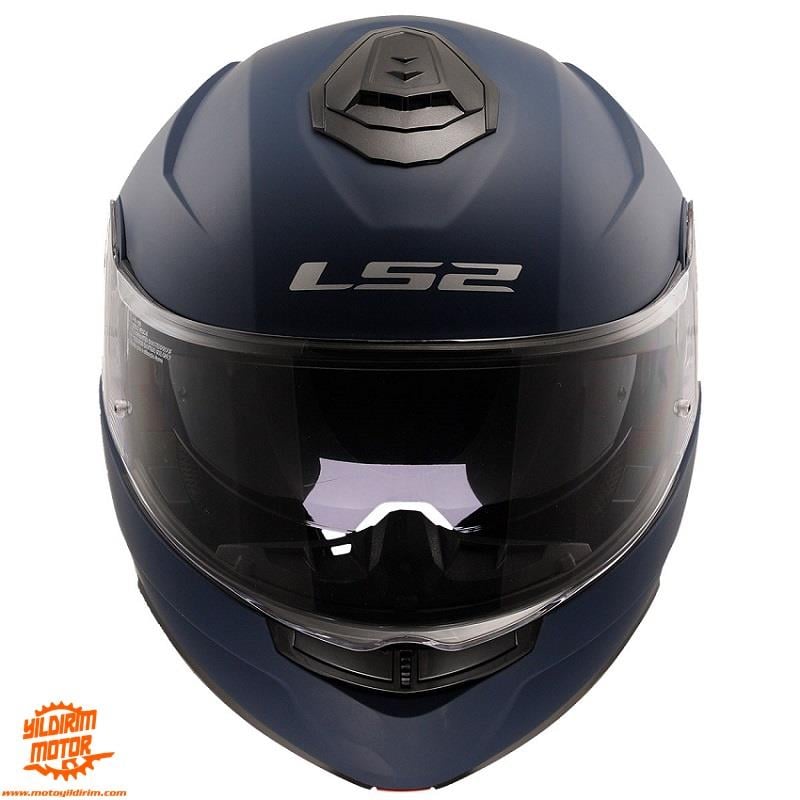LS2 STROBE 2 MAT NAVY MAVİ KASK